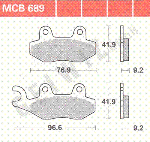 Bremsbelag Lukas vorn SM SX